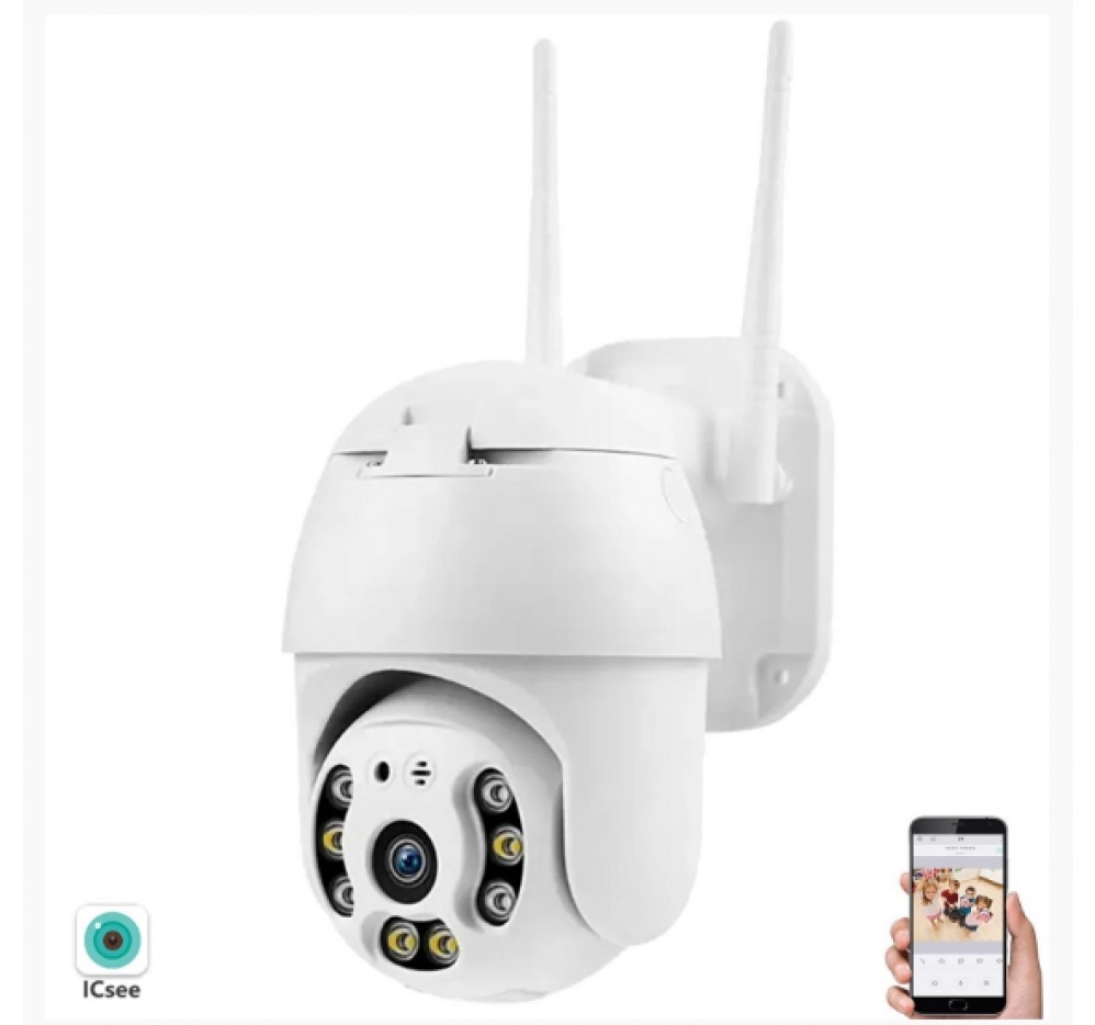 X5 Tech RX-88AI Dual Lens 3MP Wifi Kamera Icsee RJ45/Wifi OnVif