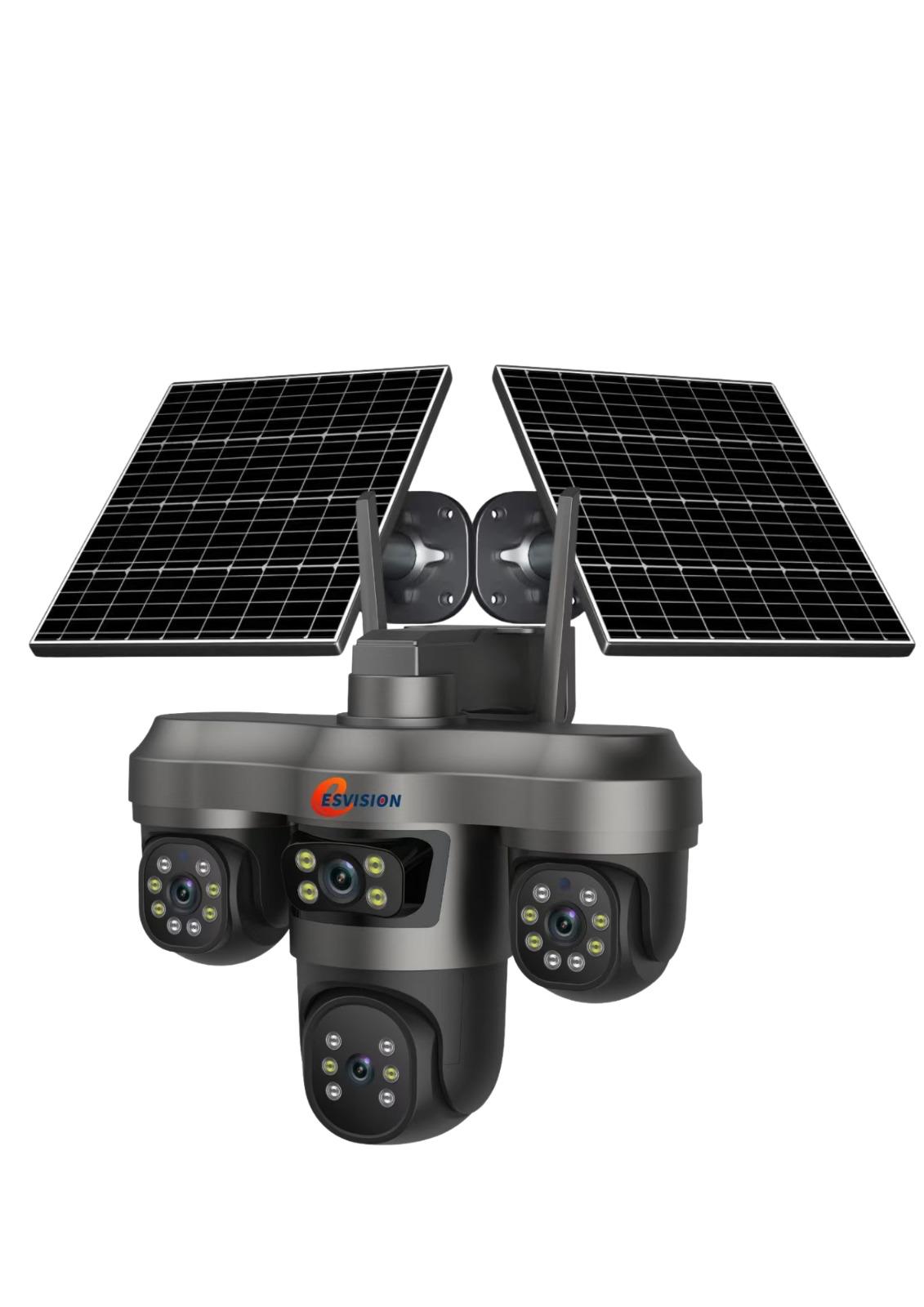 Esvision ES-5604 4G Solar Kamera AOV 4 Lens 8K UltraHD