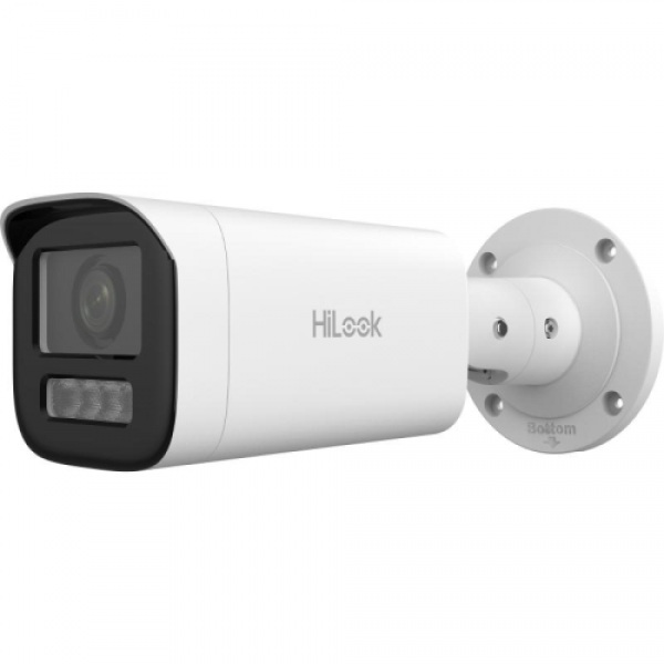 HiLook IPC-B620HA-LZU, 2Mpix, 2,8-12mm Motorize Lens, H265+, Dual Light, 50Mt Gece Görüşü, Dahili Mikrofon