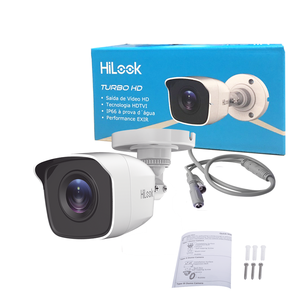 Hilook THC-B120-PC 2MP 1080P 3.6mm Plastik Bullet Kamera(20Mt)