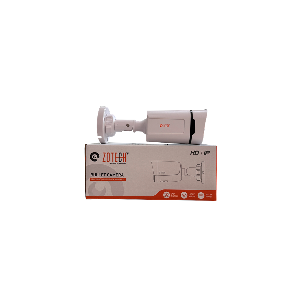 Zotech ZT-K204HD36 2MP 4 SK Led 3.6mm 4in1 AHD Kamera (45Mt)(S)