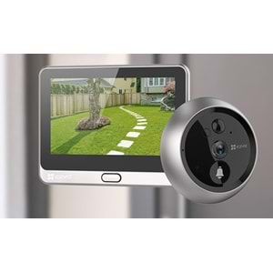 Ezviz CS-DP2 2MP Wi-Fi Akıllı Kapı Görüntüleyicisi (Çift Yönlü Konuşma)