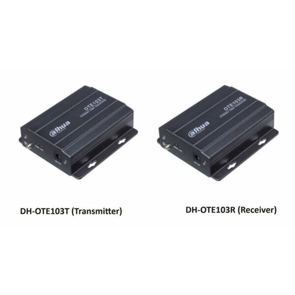 Dahua DH-OTE103R - Ethernet Optik Alıcı-Verici (Alıcı)