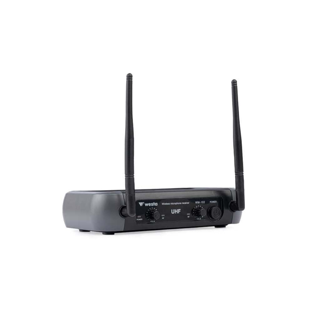 Westa WM-102H 1 Receiver+2 Handheld Mikrofon SetiWM-102H