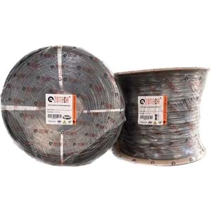 Zotech Zolink 6123250 23Awg (PE)Siyah Dış Ortam Cat6 Kablo 0,57mm U-UTP (250Mt)