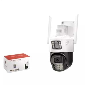 X5 Tech RX-23AI Dual Lens 3MP+3MP Wifi Kamera Icsee RJ45/Wifi OnVif