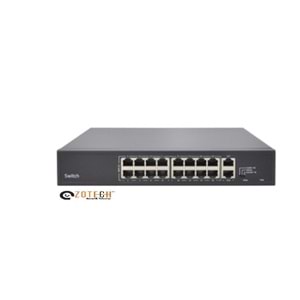 Zotech ZT-SW24P2UG (24+2) 24P MB PoE 2P GB Uplink PoE Switch (300w)