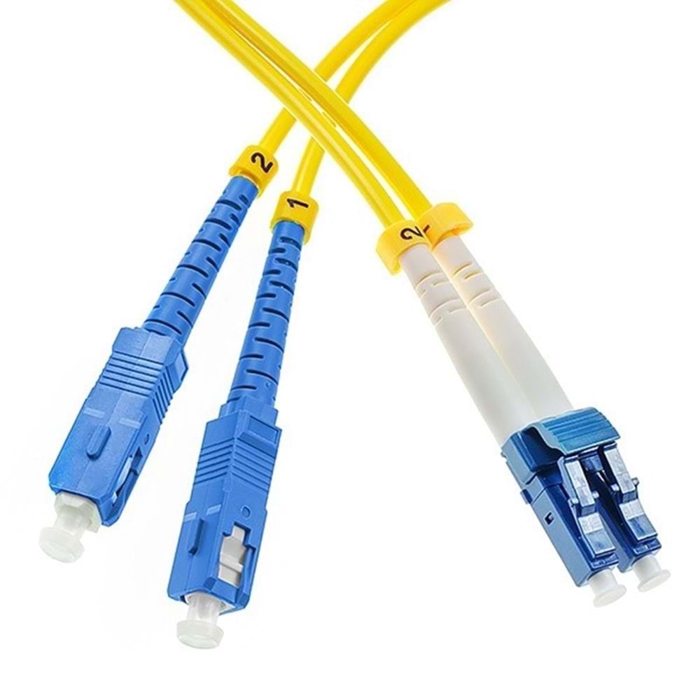 SC/LC SM G657A2 Patchcord DX LSZH 5mt - Sarı UPC